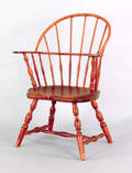 Lisbon Connecticut sackback windsor armchair ca 1790