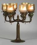 Tiffany Studios Bronze Table Lamp