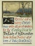 Arthur Hoeber American 18541915 A Merrie and a Happy Christmas