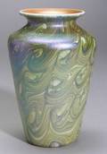 Imperial Free Hand King Tut Glass Vase