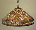 Leaded Glass Hanging Lamp
