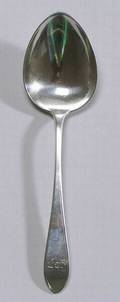 Arthur Stone Sterling Silver Serving Spoon