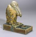 Ceramic Pelican Inkwell
