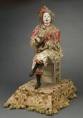 Clown On Chair Clown su Chaise Musical Automaton by Lambert