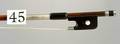 French Silver Mounted Violoncello Bow Alfred Lamy