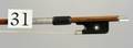 French Silver Mounted Violin Bow E A Ouchard