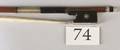 Silver Mounted Violin Bow Albert Nurnberger Workshop