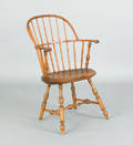 Lancaster County Pennsylvania sackback windsor chair late 18th c