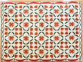 Appliqu quilt late 19th c