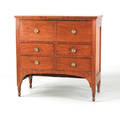 Pennsylvania Sheraton mahogany butlers chest ca 1815