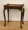 George II mahogany tray top tea table ca 1750