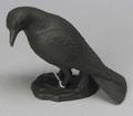 Wedgwood Black Basalt Model of a Raven