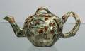 Staffordshire Lead Glazed Creamware Teapot and Cover