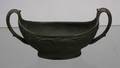 Wedgwood Black Basalt Oval Bowl