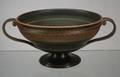 Wedgwood Encaustic Decorated Black Basalt Center Bowl