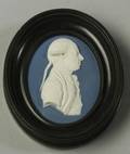 Wedgwood and Bentley Jasper Portrait Medallion of Thomas Pennant
