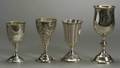 Four American Silver Goblets