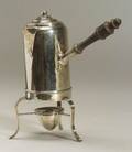George III Silver Chocolate Pot on Stand