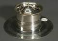 George V Sterling Silver Inkwell
