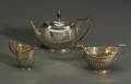 George V ThreePiece Silver TeteaTete