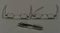 Five Pairs of American Silver Spectacles