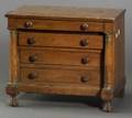 French Empirestyle Miniature Fruitwood Chest of Drawers