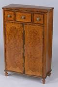Regencystyle Crossbanded Satinwood Side Cabinet