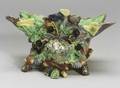 Majolica Birds Nest Jardiniere