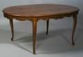 Louis XV Style Walnut Extension Dining Table