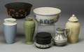 Seven Wedgwood Modern Jasper Items