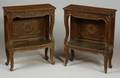 Pair of Louis XV Style Oak Side Tables