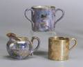 Three Wedgwood Miniature Lustre Items