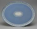 Wedgwood Solid Blue Jasper Tea Tray