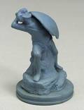 Wedgwood Solid Blue Jasper Chess Figure