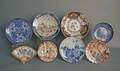 Eight Imari chargers