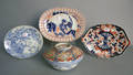Three Imari platters