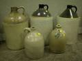 Five Assorted Stoneware Jugs