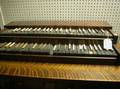 English Mahogany Organ Keyboard