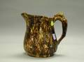 Rockingham Glazed Ceramic Pitcher