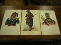 Lot of Three HandColored Lithographs of Native Americans