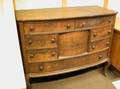 Oak Bowfront Sideboard