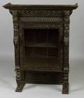 Renaissance Revival Carved Oak Hutch Top