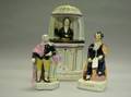 Three Victorian Staffordshire Pottery Figures