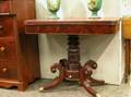 Classical Carved Mahogany Games Table