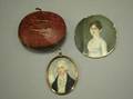 Miniature Portraits of a Gentleman and Woman