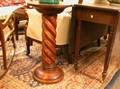 Ropeturned Maple Pedestal