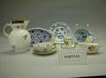 Small Group of Continental Decorated Porcelain Tablewares
