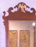 Two Chippendalestyle Mahogany Mirrors