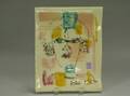 Paul Klee Style Ceramic Portrait Plate