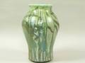 European Glazed Art Pottery Vase
